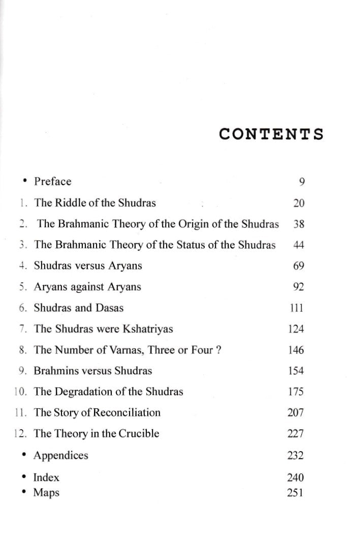 Who Were The Shudras?