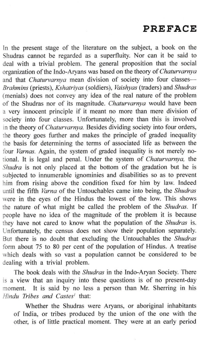 Who Were The Shudras?