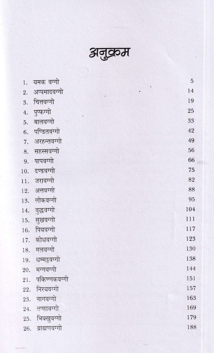 धम्मपद- Dhammapad