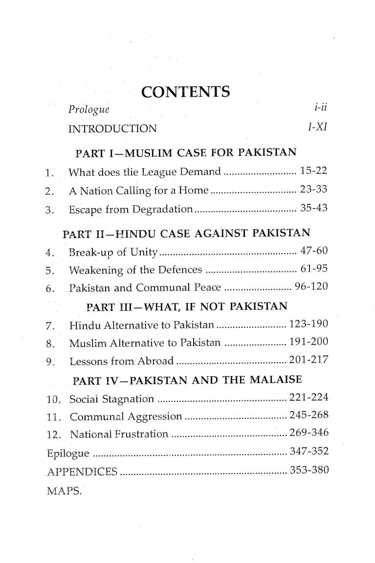 Pakistan or the Partition of India