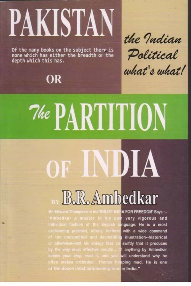 Pakistan or the Partition of India