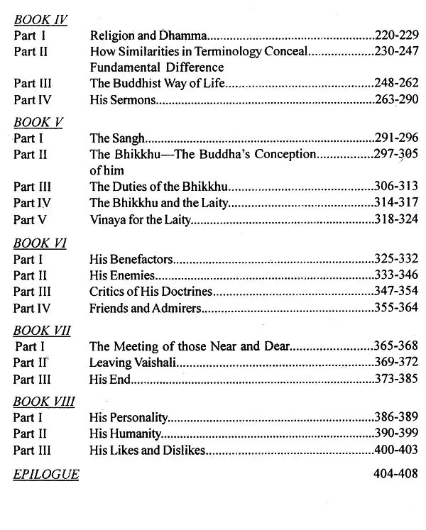 The Buddha and His Dhamma
